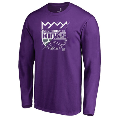 Sacramento Kings X-Ray Long Sleeve T-Shirt - Purple discount