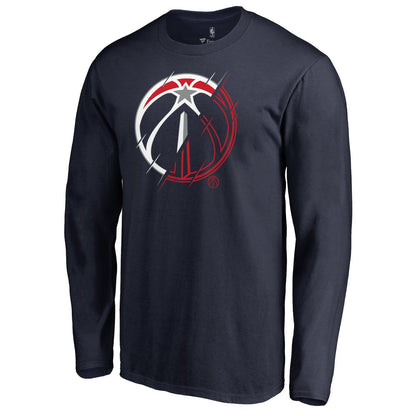 Washington Wizards X-Ray Long Sleeve T-Shirt - Navy for sale