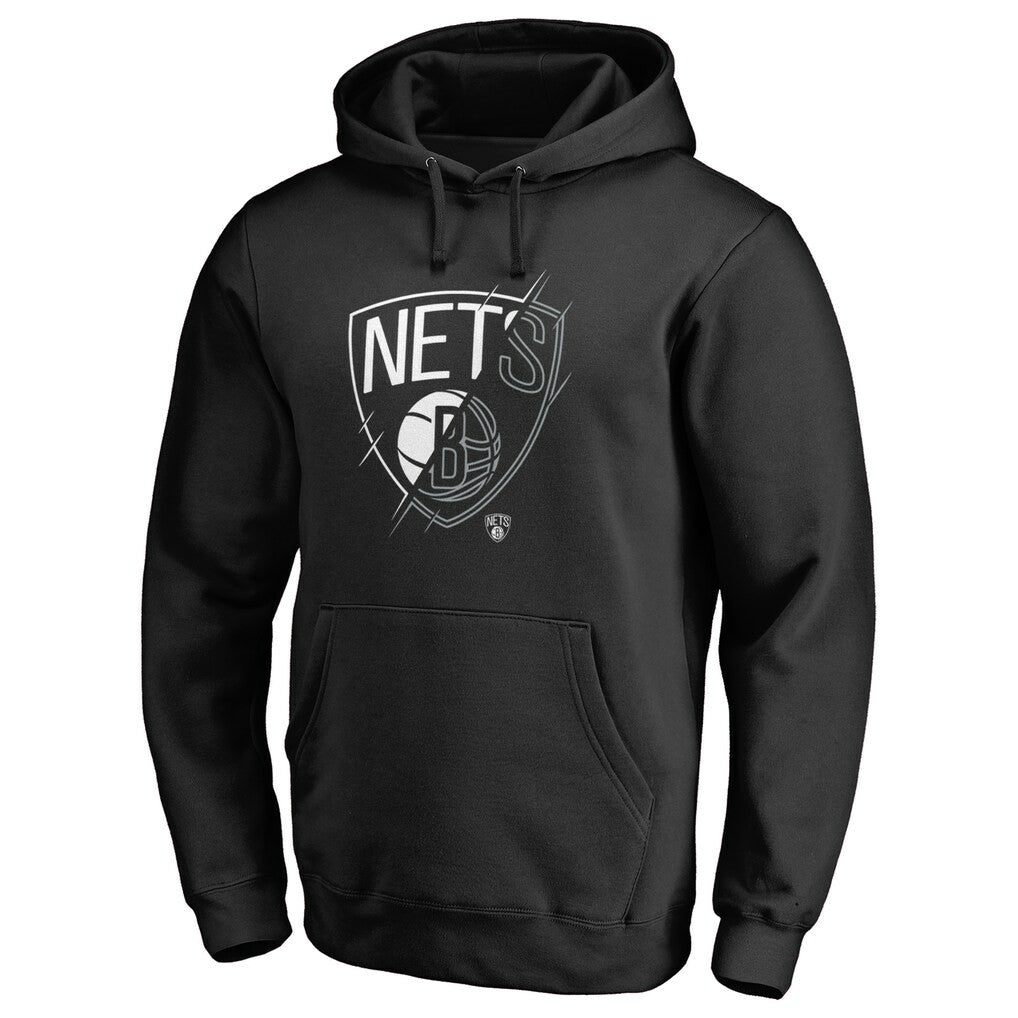 Brooklyn Nets X-Ray Pullover Hoodie - Black on sale