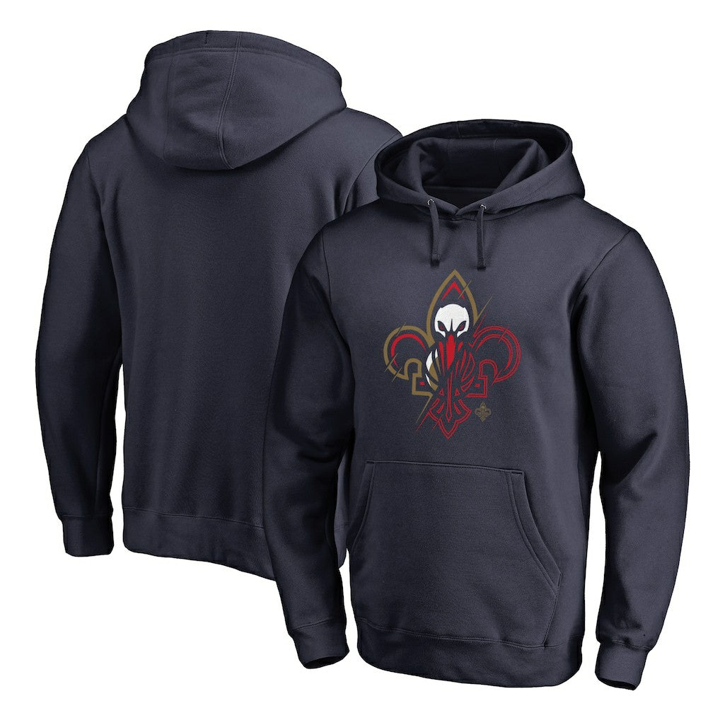 New Orleans Pelicans X-Ray Pullover Hoodie - Navy shop