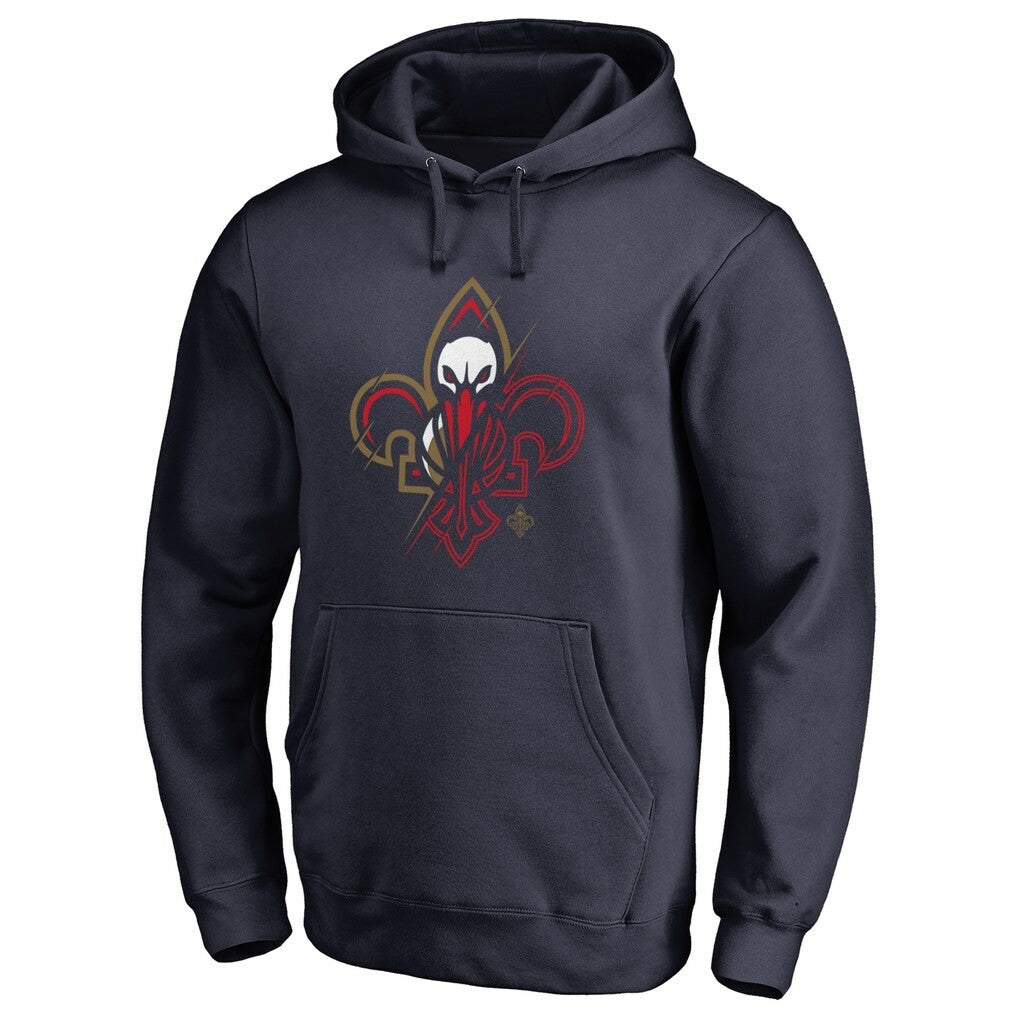 New Orleans Pelicans X-Ray Pullover Hoodie - Navy shop