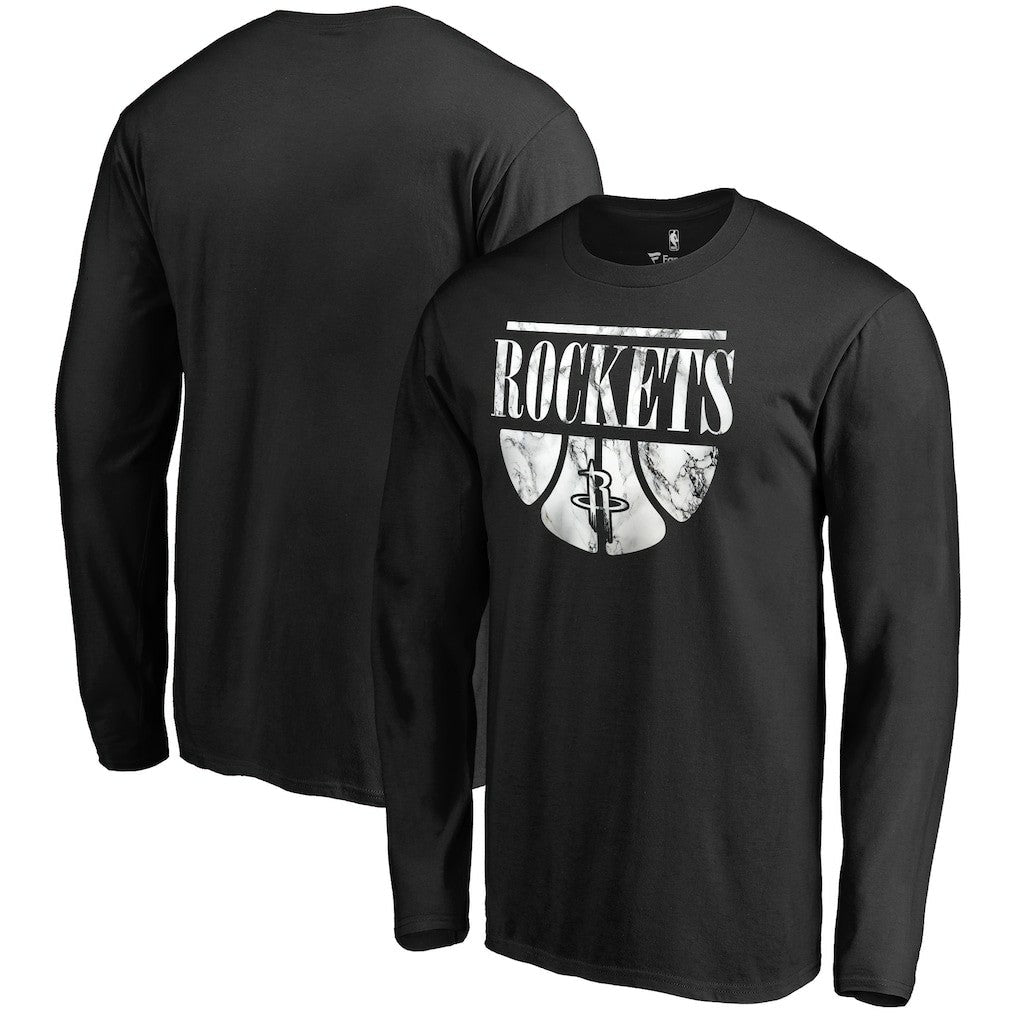Houston Rockets Buckets Long Sleeve T-Shirt - Black online