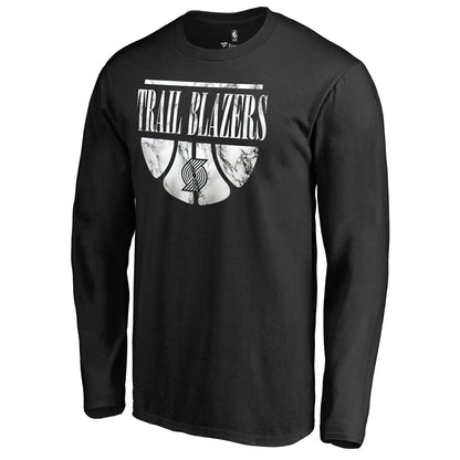 Portland Trail Blazers Buckets Long Sleeve T-Shirt - Black sale