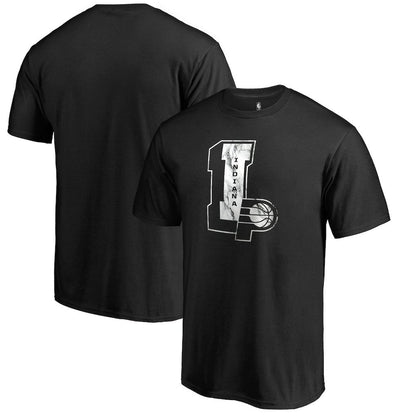 Indiana Pacers Letterman T-Shirt - Black cheap