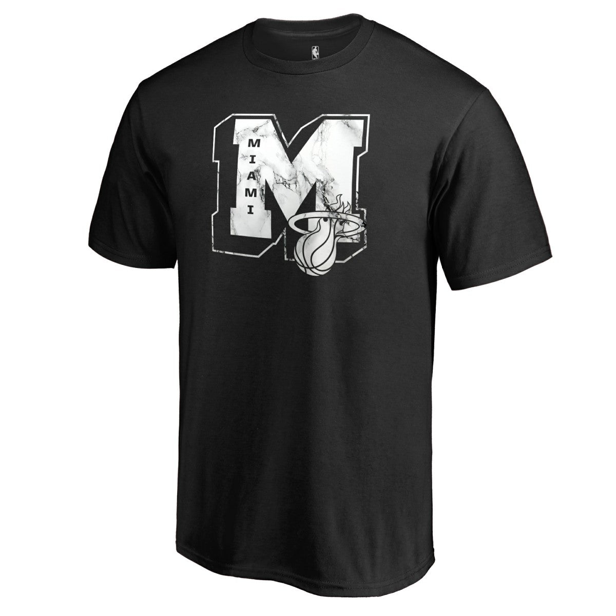 Miami Heat Letterman T-Shirt - Black for sale