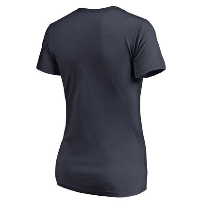 California Angels Women's Core Wahconah V-Neck T-Shirt - Navy