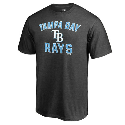 Tampa Bay Rays Core Basics Victory Arch T-Shirt - Heathered Gray