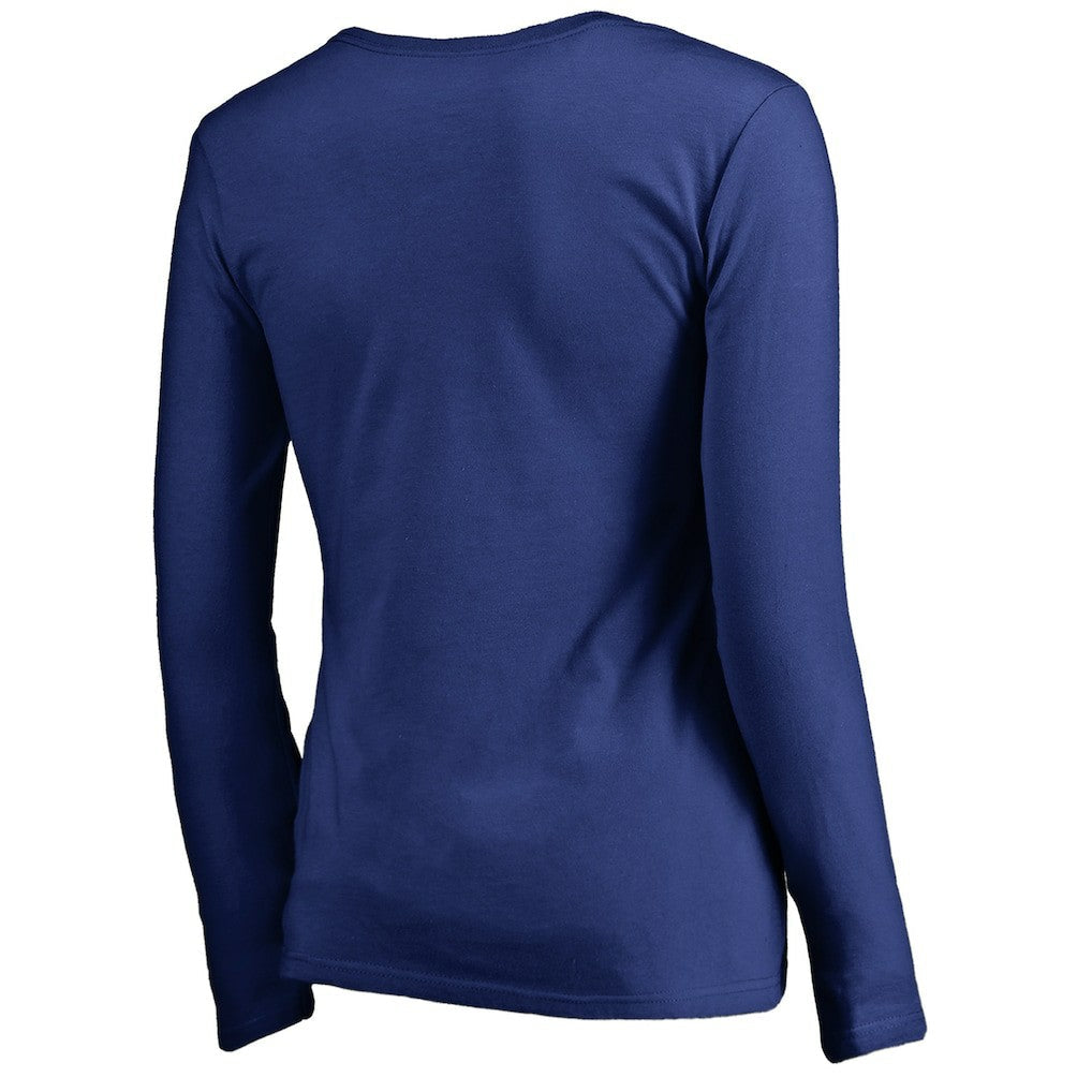 Buffalo Bills Women's Graceful Long Sleeve V-Neck T-Shirt - Royal for sale