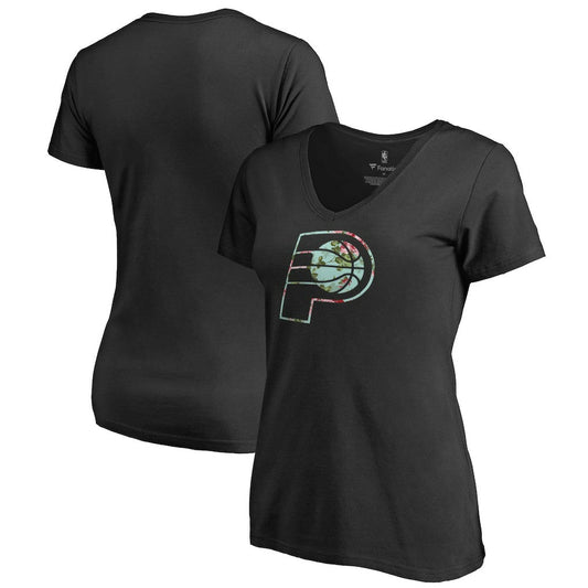 Indiana Pacers Lovely V-Neck T-Shirt - Black online
