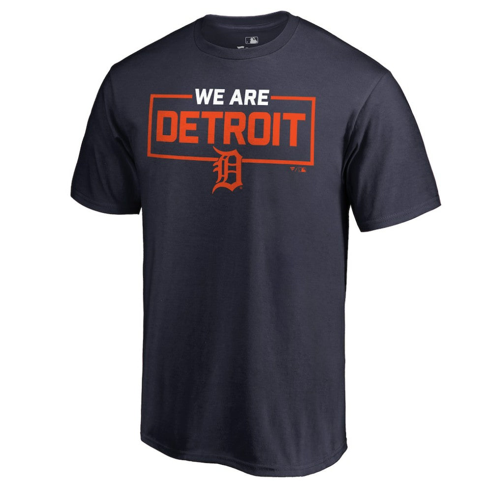 Detroit Tigers We Are Icon T-Shirt - Navy