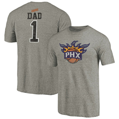 Phoenix Suns Greatest Dad Tri-Blend T-Shirt - Gray online