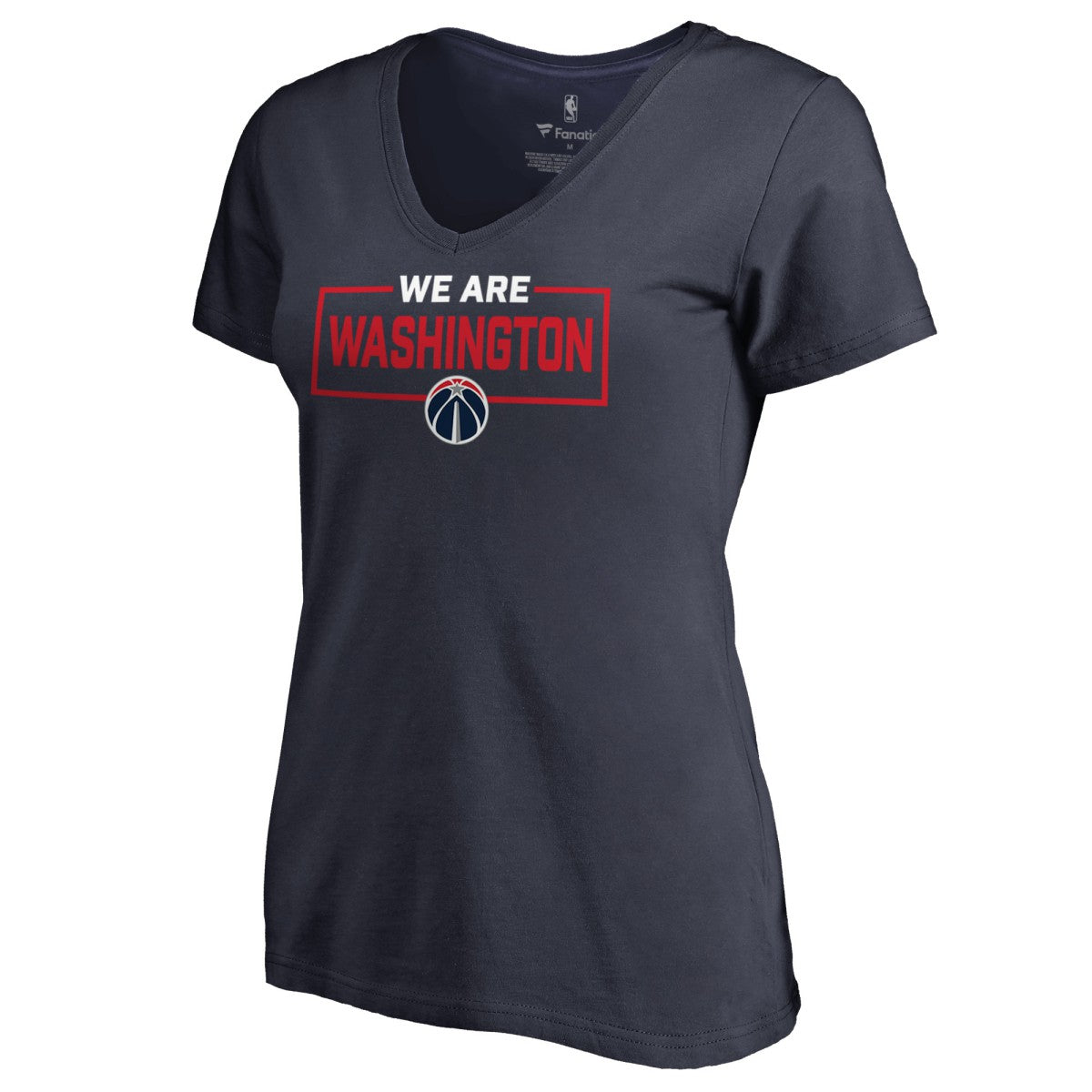 Washington Wizards Women's We Are Iconic Collection V-Neck T-Shirt - Navy online