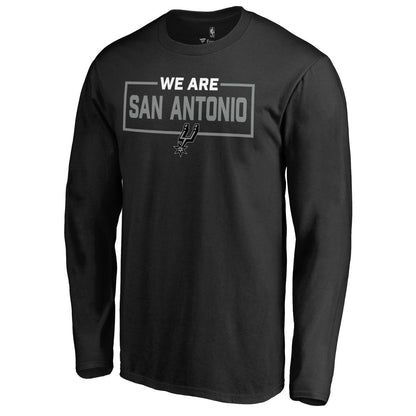 San Antonio Spurs We Are Iconic Collection Long Sleeve T-Shirt - Black outlet
