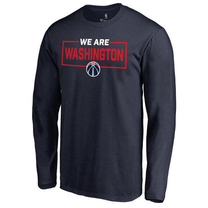 Washington Wizards We Are Iconic Collection Long Sleeve T-Shirt - Navy online