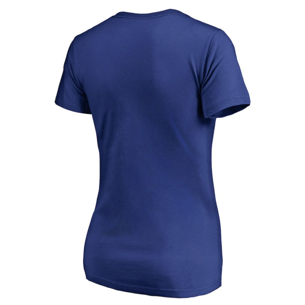 Los Angeles Dodgers Women's Armed Forces Wordmark T-Shirt - Royal