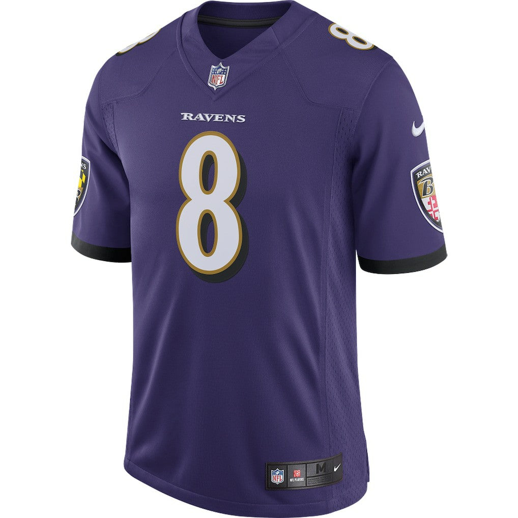 Lamar Jackson Baltimore Ravens Speed Machine Limited Jersey - Purple | Nike on sale