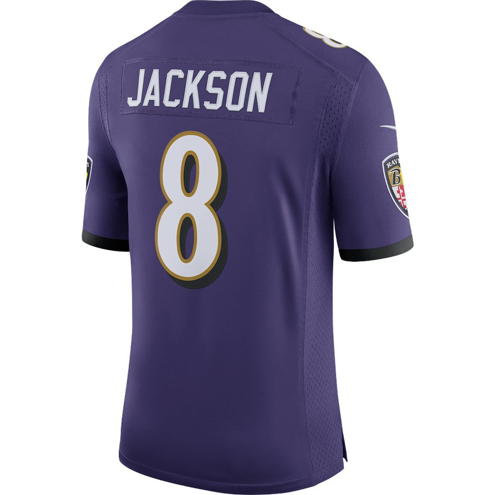 Lamar Jackson Baltimore Ravens Speed Machine Limited Jersey - Purple | Nike on sale