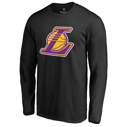 LeBron James Los Angeles Lakers Round About Name & Number Long Sleeve T-Shirt - Black shop