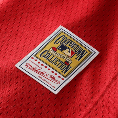 Ozzie Smith St. Louis Cardinals Youth Cooperstown Collection Mesh Batting Practice Jersey - Navy | Mitchell & Ness
