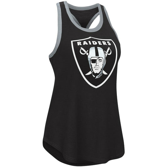 Las Vegas Raiders G-III 4Her by Carl Banks Women's Tater Tank Top - Black for sale