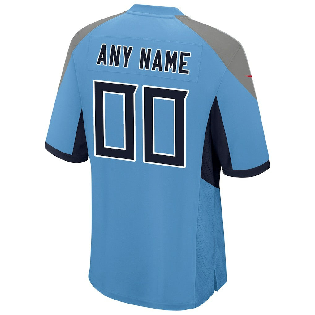 Tennessee Titans Youth Alternate Custom Game Jersey - Light Blue | Nike outlet