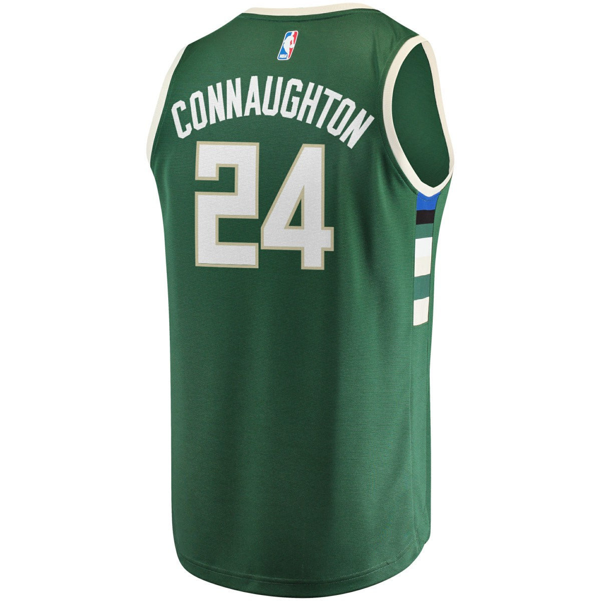 Pat Connaughton Milwaukee Bucks Fast Break Replica Jersey - Icon Edition - Hunter Green | Fanatics for sale