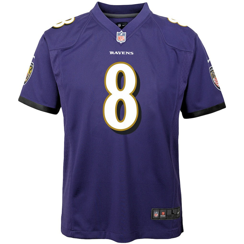 Lamar Jackson Baltimore Ravens Youth Game Jersey - Purple | Nike online
