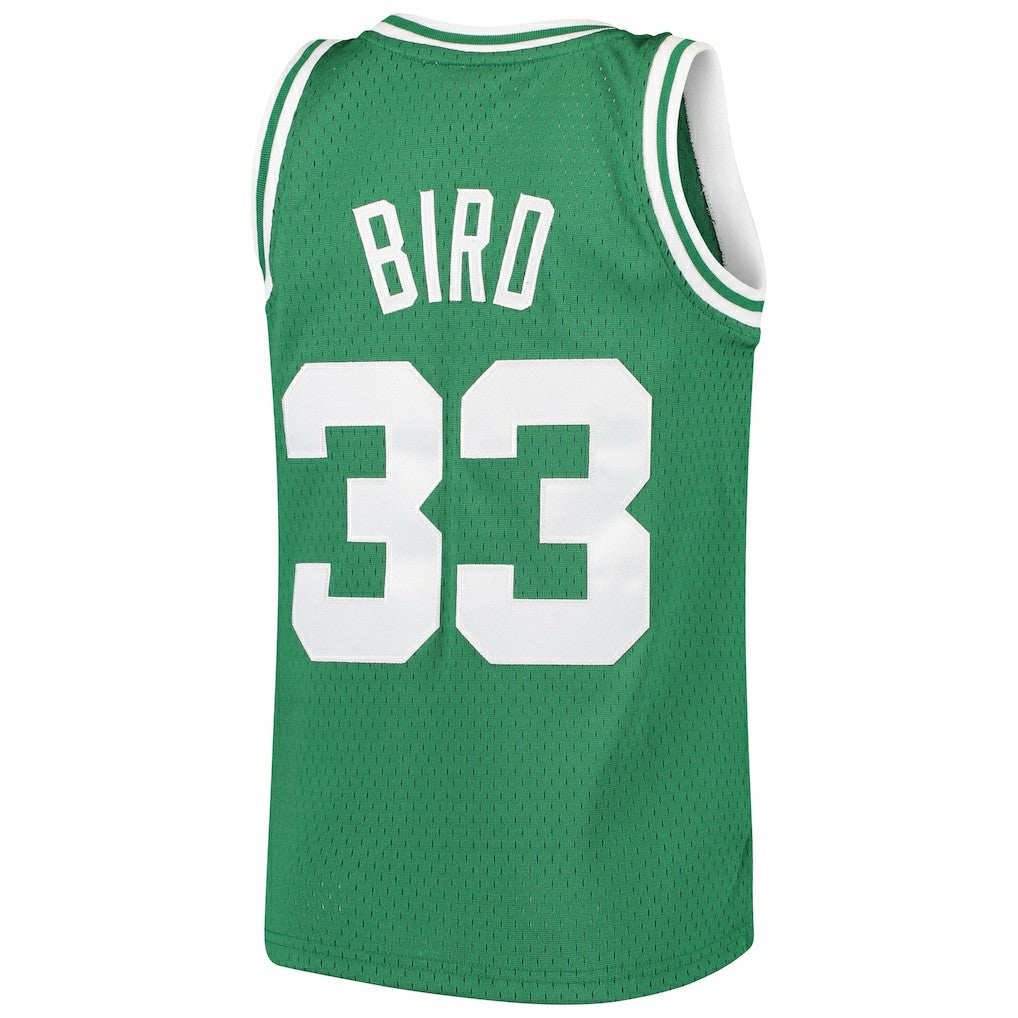 Larry Bird Boston Celtics Youth Hardwood Classics Swingman Throwback Jersey - Kelly Green | Mitchell & Ness cheap