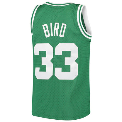 Larry Bird Boston Celtics Youth Hardwood Classics Swingman Throwback Jersey - Kelly Green | Mitchell & Ness cheap