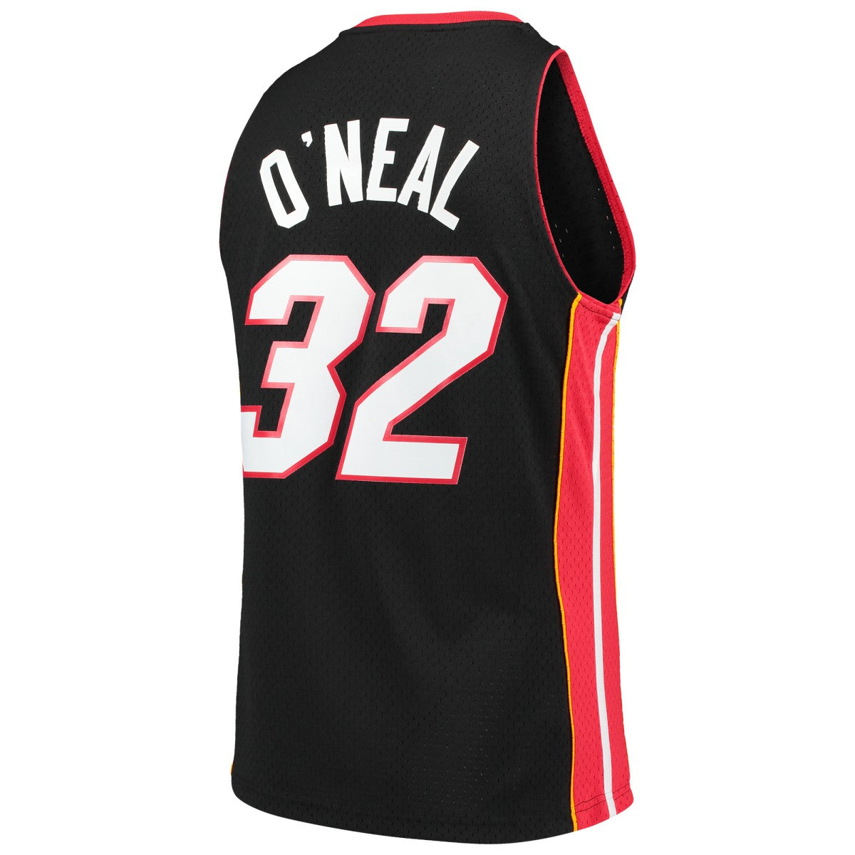 Shaquille O'Neal Miami Heat Hardwood Classics Swingman Jersey - Black | Mitchell & Ness discount