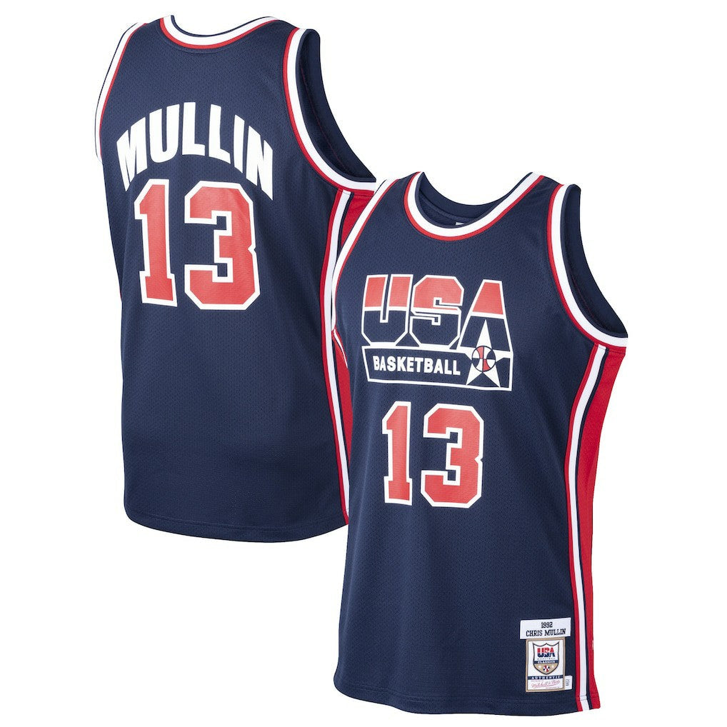 Chris Mullin USA Basketball 1992 Dream Team Authentic Jersey sale - Navy | Mitchell & Ness outlet