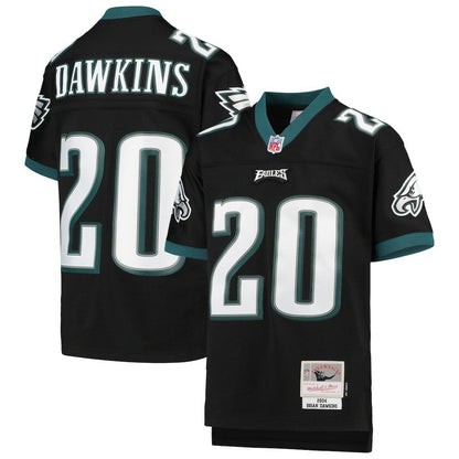 Brian Dawkins Philadelphia Eagles Youth 2004 Legacy Retired Player Jersey - Black for sale