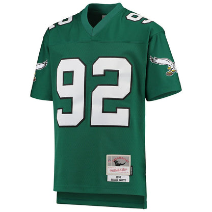 Reggie White Philadelphia Eagles Youth 1990 Legacy Retired Player Jersey - Green outlet