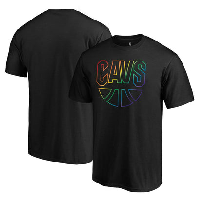 Cleveland Cavaliers Team Pride Wordmark T-Shirt sale - Black discount