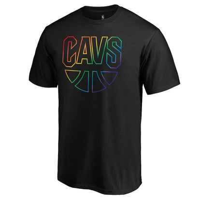 Cleveland Cavaliers Team Pride Wordmark T-Shirt sale - Black discount