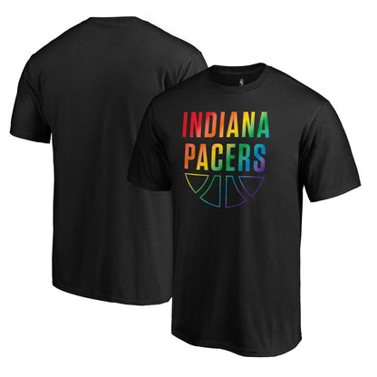 Indiana Pacers Team Pride Wordmark T-Shirt - Black cheap