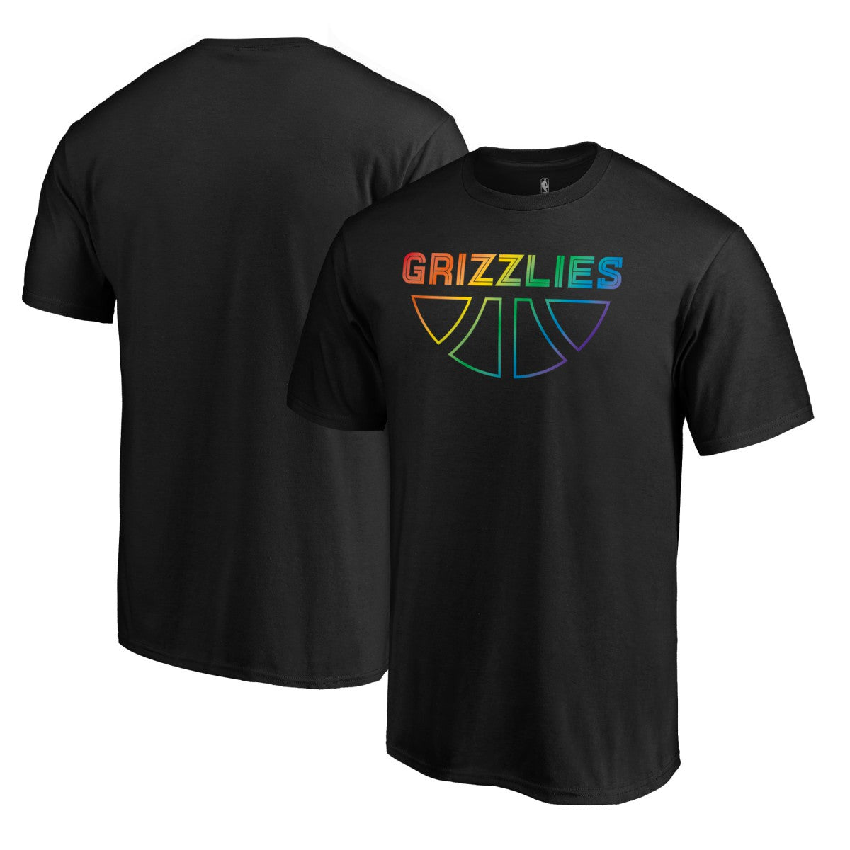 Memphis Grizzlies Team Pride Wordmark T-Shirt - Black for sale