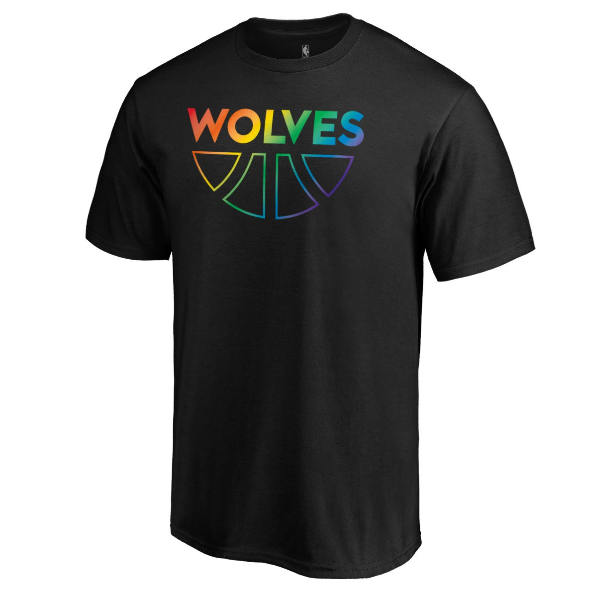 Minnesota Timberwolves Team Pride Wordmark T-Shirt - Black for sale