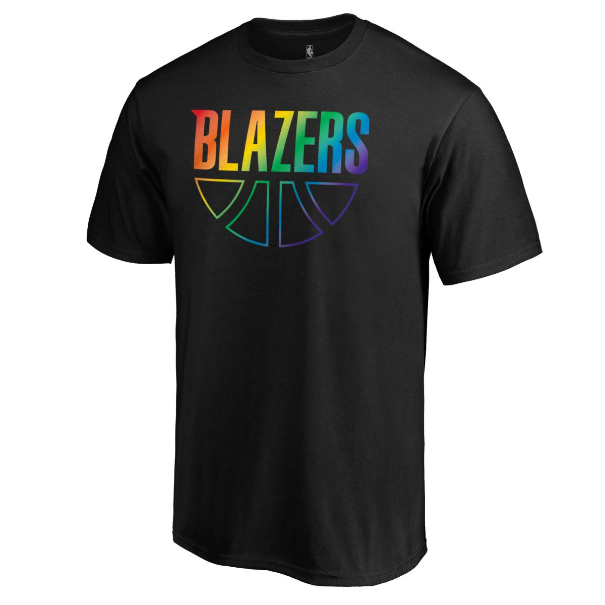 Portland Trail Blazers Team Pride Wordmark T-Shirt - Black sale