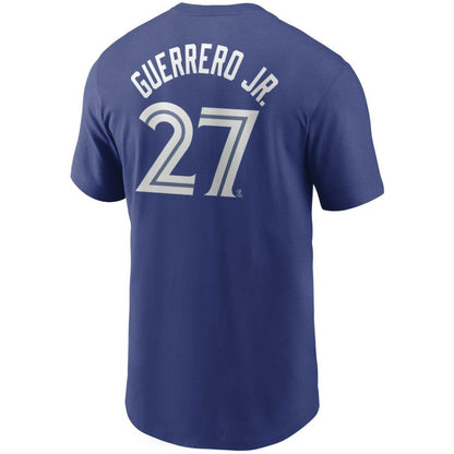 Vladimir Guerrero Jr. Toronto Blue Jays Name & Number T-Shirt - Royal | Nike