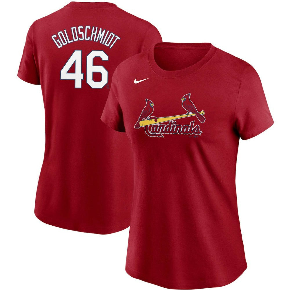 Paul Goldschmidt St. Louis Cardinals Women's Name & Number T-Shirt - Red | Nike