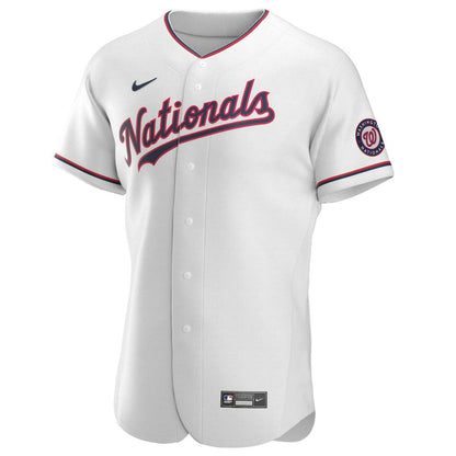 Washington Nationals Alternate Authentic Team Jersey - White | Nike