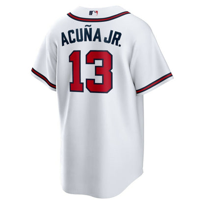 Ronald Acuna Jr. Atlanta Braves Home Replica Player Name Jersey - White | Nike