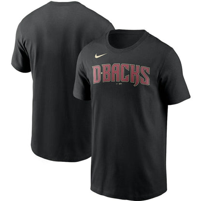 Arizona Diamondbacks Team Wordmark T-Shirt - Black | Nike