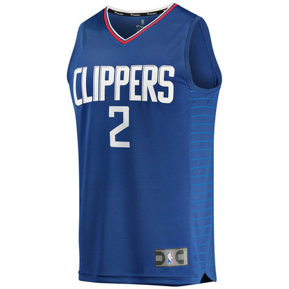 Kawhi Leonard LA Clippers Youth 2019/20 Fast Break Replica Jersey Blue - Icon Edition | Fanatics online