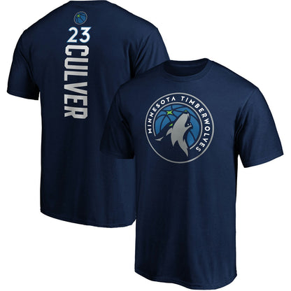 Jarrett Culver Minnesota Timberwolves Playmaker Name & Number Logo T-Shirt - Navy | Fanatics sale