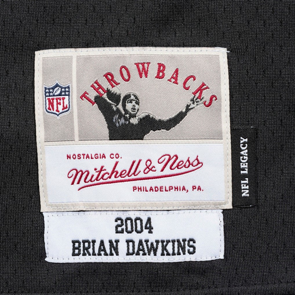Brian Dawkins Philadelphia Eagles Legacy Replica Jersey - Black on sale