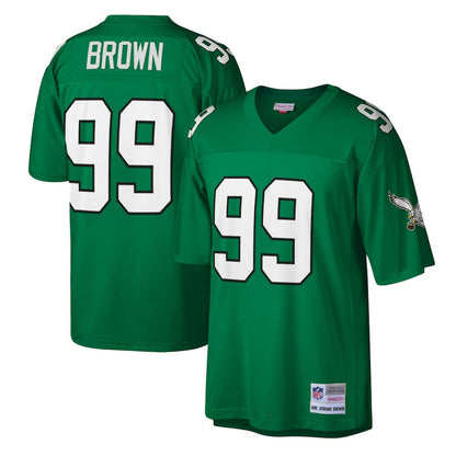 Jerome Brown Philadelphia Eagles Legacy Replica Jersey - Kelly Green cheap