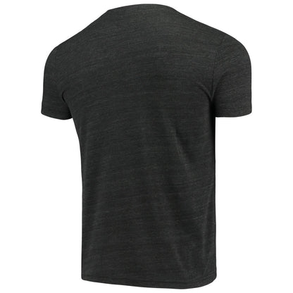 RJ Barrett New York Knicks Player Graphic Tri-Blend T-Shirt - Heathered Charcoal for sale