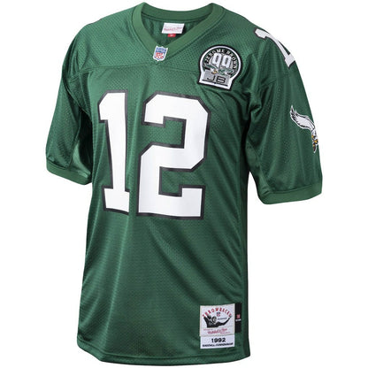 Randall Cunningham Philadelphia Eagles 1992 Authentic Throwback Retired Player Jersey - Green for sale